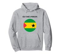 Bandera de Santo Tomé y Príncipe moderna Sudadera con Capucha