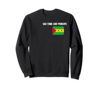 Bandera de Santo Tomé y Príncipe Sao Tomé y Príncipe Mapa del país F Sudadera