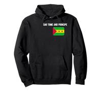 Bandera de Santo Tomé y Príncipe Sao Tomé y Príncipe Mapa del país F Sudadera con Capucha