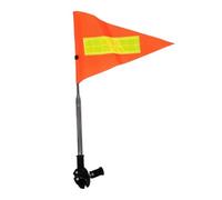Bandera de seguridad para bicicleta, pancarta de alta visibilidad para exteriores, banderín retráctil impermeable resistente al desgarro, accesorios para carrito de golf para silla de ruedas