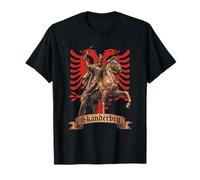Bandera De Skanderbeg Albania Y Kosovo para Un Orgulloso Camiseta