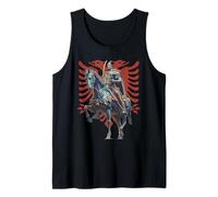 Bandera de Skanderbeg Albania y Kosovo para un Orgulloso Camiseta sin Mangas
