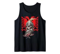 Bandera de Skanderbeg Albania y Kosovo para un Orgulloso Camiseta sin Mangas
