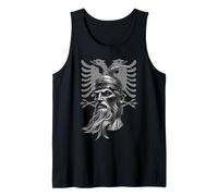 Bandera de Skanderbeg Albania y Kosovo para un Orgulloso Camiseta sin Mangas