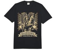 Bandera De Skanderbeg Albania Y Kosovo para Un Orgulloso Comfort Colors Adult Heavyweight T-Shirt