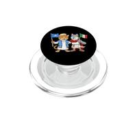 Bandera de Somalia e Italia Raíces somalíes Italiana PopSockets PopGrip para MagSafe