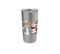 Bandera de Somalia e Italia Raíces somalíes italiana Vaso térmico de acero inoxidable de doble pared