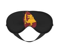 Bandera de Sri Lanka Mapa 6 Bandera de Sri Lanka Mapa Máscaras para dormir Correa ajustable Máscara de ojos suave para mujeres Hombres Viajes Trabajo Hogar