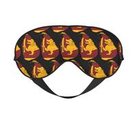 Bandera de Sri Lanka Mapa 7 Bandera de Sri Lanka Mapa Máscaras para dormir Correa ajustable Máscara de ojos suave para mujeres Hombres Viajes Trabajo Hogar