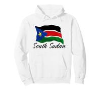 Bandera de Sudán del Sur Patriótica Hombres Mujeres Niños Africana Sudadera con Capucha