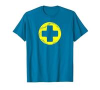 Bandera de Suecia Amarilla y Azul Cruz Vexilología médica Camiseta