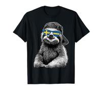 Bandera de Suecia Sverige Raíces suecas Camiseta