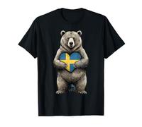 Bandera de Suecia Sverige Raíces suecas Camiseta