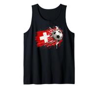 Bandera de Suiza Suizo Niños Infantil Camiseta sin Mangas