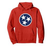 Bandera de Tennessee | Orgullo Estatal Voluntario de Tennesseean Sudadera con Capucha
