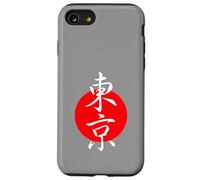 Bandera de Tokio Japón Kanji Red Sun para los amantes de Japón y Tokio Carcasa para iPhone SE (2020) / 7 / 8