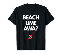 Bandera de Trinidad y Tobago Trini Funny Beach Lime Awa Camiseta