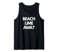 Bandera de Trinidad y Tobago Trini Funny Beach Lime Awa Camiseta sin Mangas