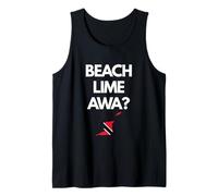 Bandera de Trinidad y Tobago Trini Funny Beach Lime Awa Camiseta sin Mangas