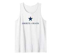 Bandera de Troutman Liberty or Death de Doble Cara Camiseta sin Mangas