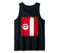 Bandera de Túnez Austria | Raíces austriacas tunecinas Camiseta sin Mangas