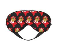 Bandera de Túnez Mapa 11 Bandera de Túnez Máscaras para dormir Correa ajustable Máscara de ojos suave para mujeres Hombres Viajes Trabajo Hogar