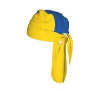 Bandera de Ucrania - Gorra de ciclismo elástica para hombres y mujeres, para yoga, correr, para la cabeza deportiva