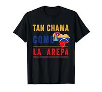 Bandera de Venezuela del orgullo Venezolana Camiseta Arepa Mujer Camiseta