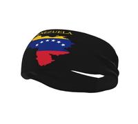 Bandera de Venezuela Diademas Diademas deportivas Diadema de entrenamiento que absorbe la humedad Diademas para el sudor Diadema para correr