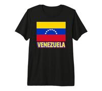 Bandera de Venezuela Latina Hombres Mujeres Niños Venezolano Camiseta Premium