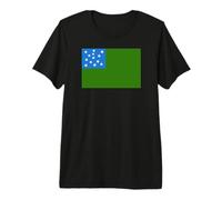 Bandera de Vermont Republic Green Mountain Boys Camiseta Premium