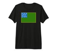 Bandera de Vermont Republic Green Mountain Boys Camiseta Premium