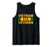 Bandera de Veteranos Militares de los Soldados de los Estados Unidos de Vietnam Camiseta sin Mangas