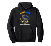 Bandera de Viaje Vintage HAJMO Bosna Bosnia Boys Vacay Cheer Sudadera con Capucha