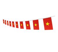 Bandera de Vietnam, 76 unidades, banderas nacionales, banderines del mundo, decoraci n para fiestas, suministros para bares, interiores y exterio