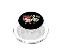 Bandera de Vietnam y Ucrania Raíces vietnamitas Orgullosa PopSockets PopGrip para MagSafe