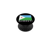Bandera de Yibuti patriótica para Hombres, Mujeres y niños, África PopSockets PopGrip Adhesivo