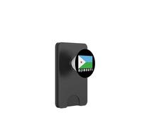 Bandera de Yibuti patriótica para Hombres, Mujeres y niños, África PopSockets PopWallet para MagSafe