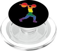 Bandera del Arco Iris del Orgullo Gay para Levantamiento de PopSockets PopGrip para MagSafe