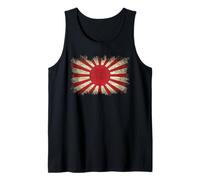 Bandera del ejército japonés Imperial con Lado Sucio Camiseta sin Mangas