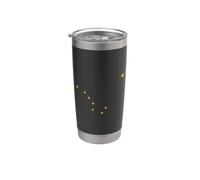 Bandera del estado de Alaska, bandera de Alaska Vaso térmico de acero inoxidable de doble pared
