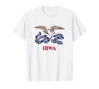 Bandera del Estado de Iowa Camiseta