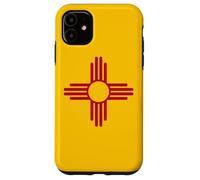 BANDERA DEL ESTADO DE MÉXICO ZIA SÍMBOLO SOL ALBUQUERQUE SANTA FE Carcasa para iPhone 11