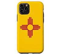 BANDERA DEL ESTADO DE MÉXICO ZIA SÍMBOLO SOL ALBUQUERQUE SANTA FE Carcasa para iPhone 11 Pro