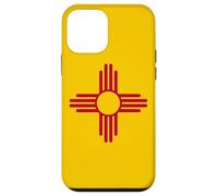BANDERA DEL ESTADO DE MÉXICO ZIA SÍMBOLO SOL ALBUQUERQUE SANTA FE Carcasa para iPhone 12 mini