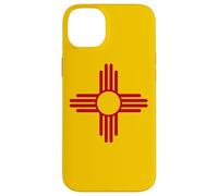 BANDERA DEL ESTADO DE MÉXICO ZIA SÍMBOLO SOL ALBUQUERQUE SANTA FE Carcasa para iPhone 14 Plus