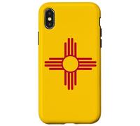 BANDERA DEL ESTADO DE MÉXICO ZIA SÍMBOLO SOL ALBUQUERQUE SANTA FE Carcasa para iPhone X/XS