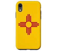 BANDERA DEL ESTADO DE MÉXICO ZIA SÍMBOLO SOL ALBUQUERQUE SANTA FE Carcasa para iPhone XR