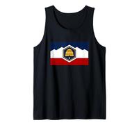 Bandera del Estado de Utah Pride Beehive State Flag Salt Lake City Souvenir Camiseta sin Mangas