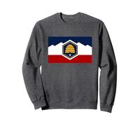Bandera del Estado de Utah Pride Beehive State Flag Salt Lake City Souvenir Sudadera